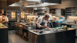 Vybavení restaurační kuchyně a gastro technika