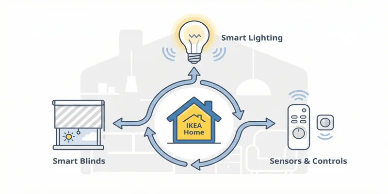 Infografika představující ekosystém IKEA <a href=