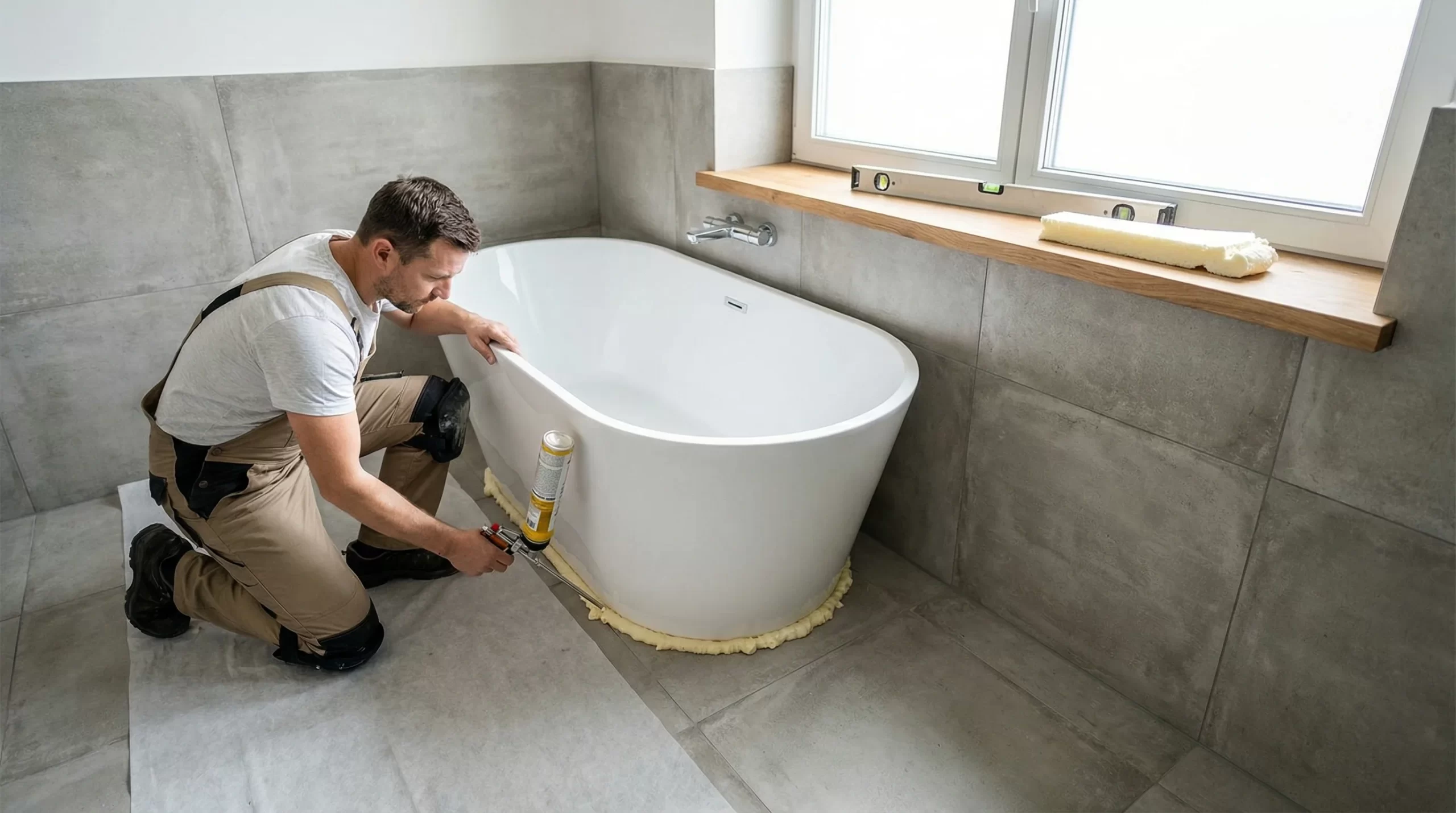 Rekonstrukce koupelny s precizními obklady a dlažbou