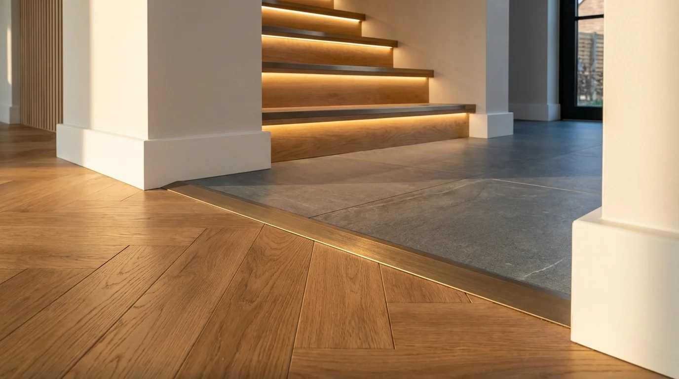 Přechodové profily a lišty pro dokonalé podlahy