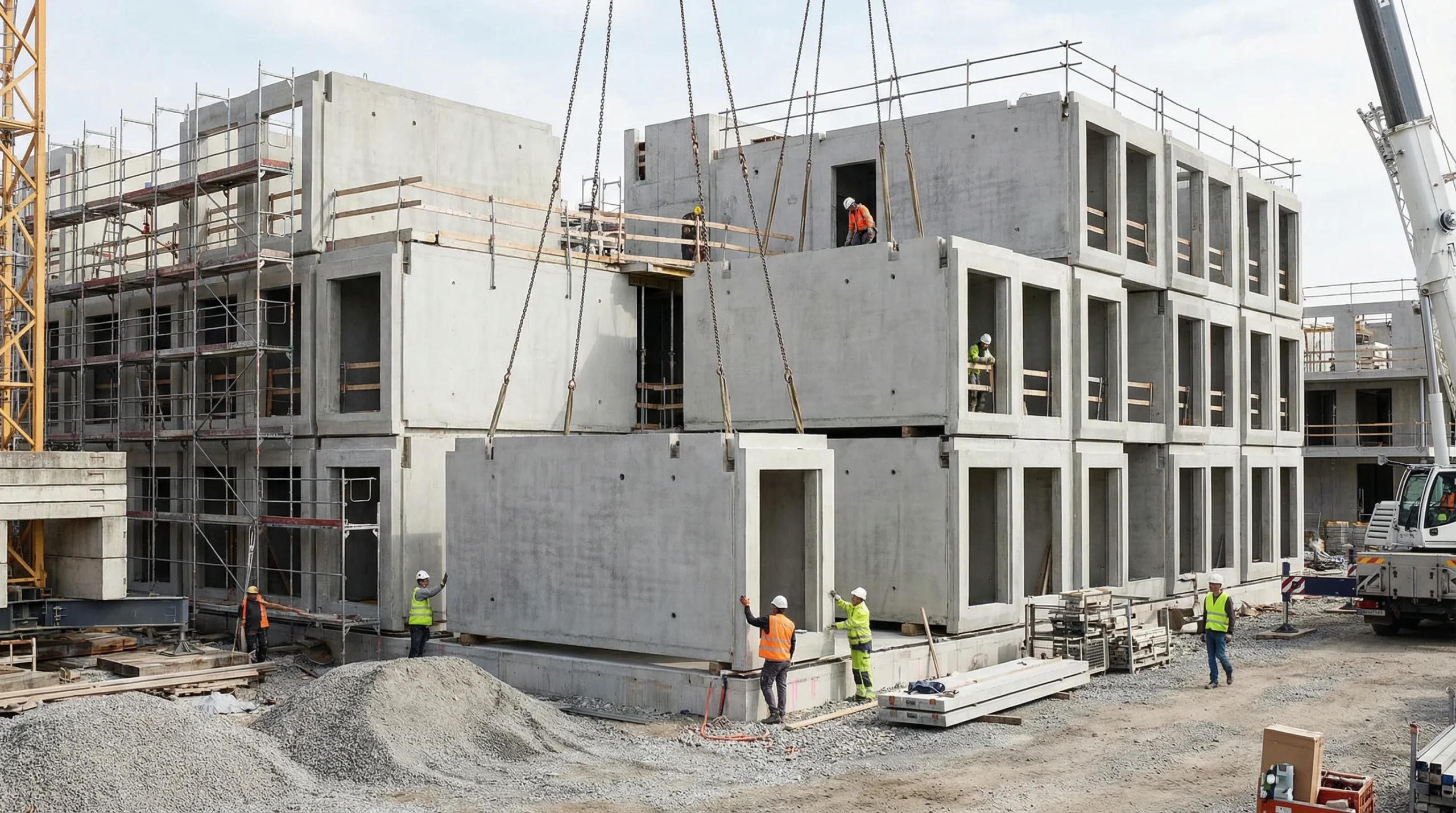 Moderní stavitelství – aneb proč beton stále vládne staveništím
