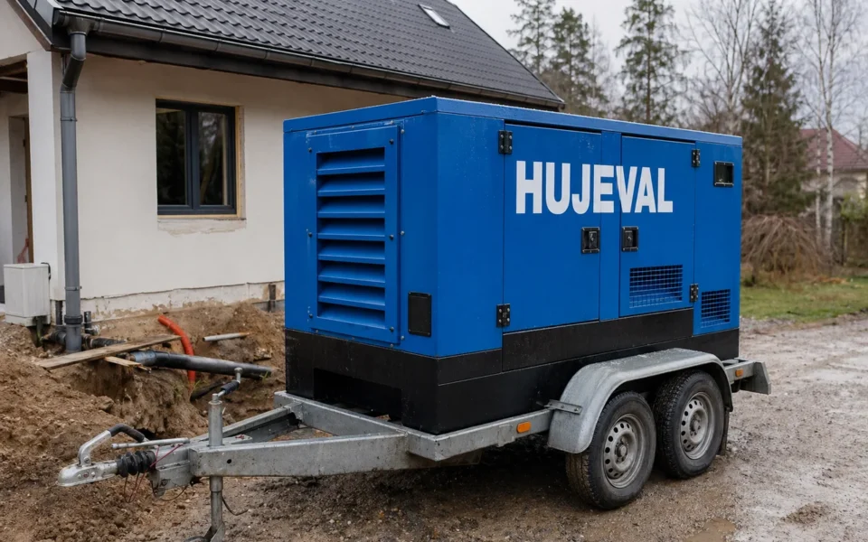 Faktura z půjčovny rozkrytá řádek po řádku: na co se dívat a kde nás taky překvapili — mobilní elektrocentrála Hujeval