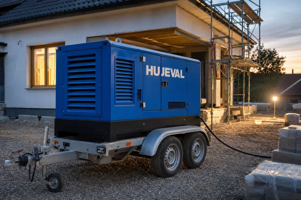 Mobilní elektrocentrála Valeon v praxi — detail