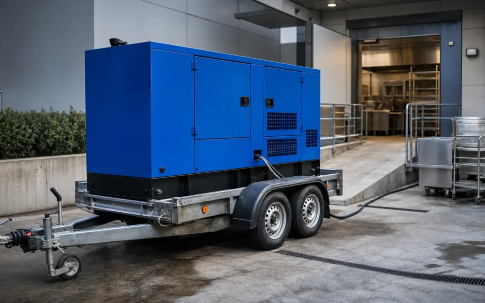 Velkokuchyně a stravovací provozy: oběd pro tisíc lidí bez výpadku – mobilní elektrocentrála Valeon
